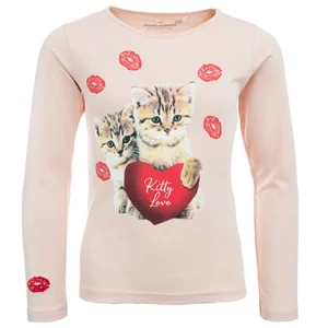 Hot - KITTY LOVE T-Shirts Met Lange Mouwen