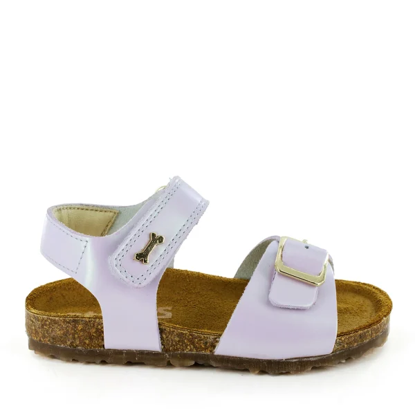 Sale calf perl lilac Sandalen