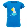 New - BOAT royal blue T-Shirts Korte Mouwen