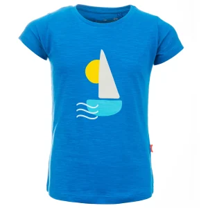 New - BOAT royal blue T-Shirts Korte Mouwen