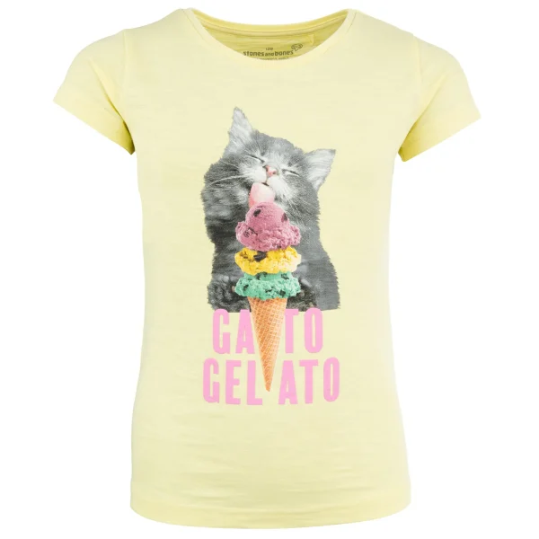 Sale - GELATO s. yellow T-Shirts Korte Mouwen