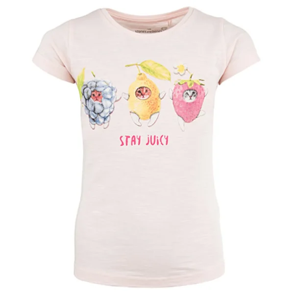 Outlet - STAY JUICY coral pink T-Shirts Korte Mouwen