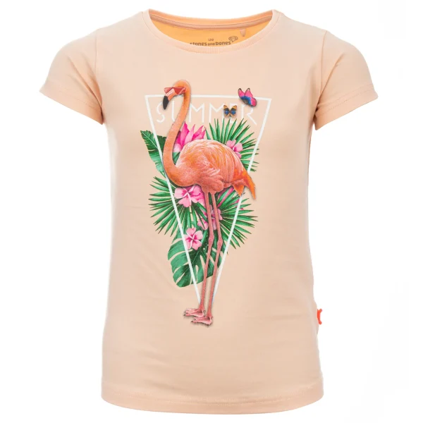 Outlet - SUMMER FLAMINGO T-Shirts Korte Mouwen