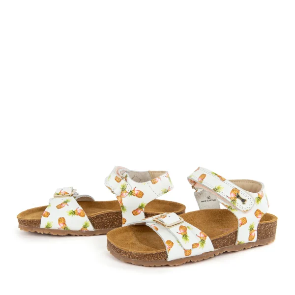 Fashion vit - ananas white Sandalen