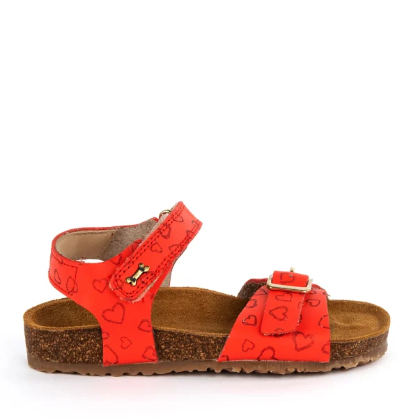 Online vit - heart coral Sandalen