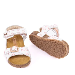 Fashion vit - heart white Sandalen