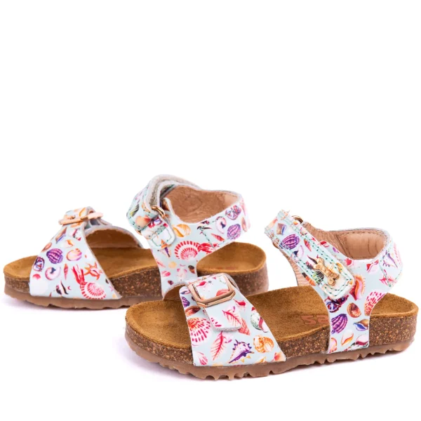 Fashion vit - shell lagune Sandalen