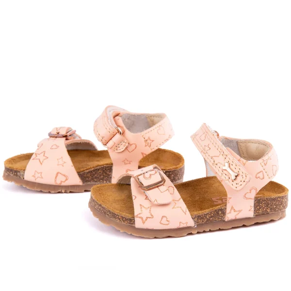 Sale vit peach Sandalen