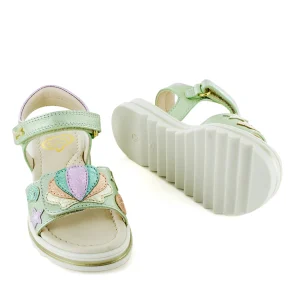 Clearance metal l.green Sandalen