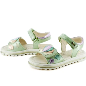 Clearance metal l.green Sandalen