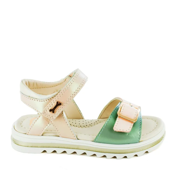 Sale calf perl oxide + nude Sandalen