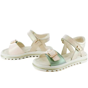 Sale calf perl oxide + nude Sandalen