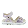 Outlet metal lilac Sandalen