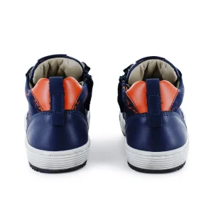 Outlet calf navy Halfhoge Schoenen