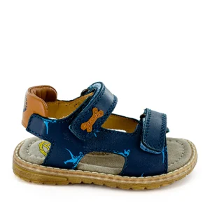 Online calf l.blue + cuoio Sandalen