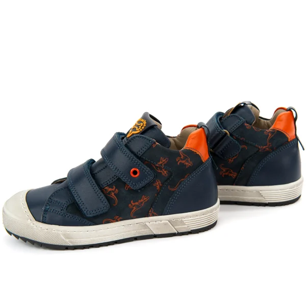 Best calf navy Halfhoge Schoenen