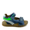 Best crs denim + green fluo Sandalen