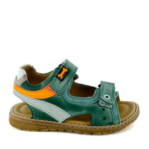 Best crs denim + green fluo Sandalen