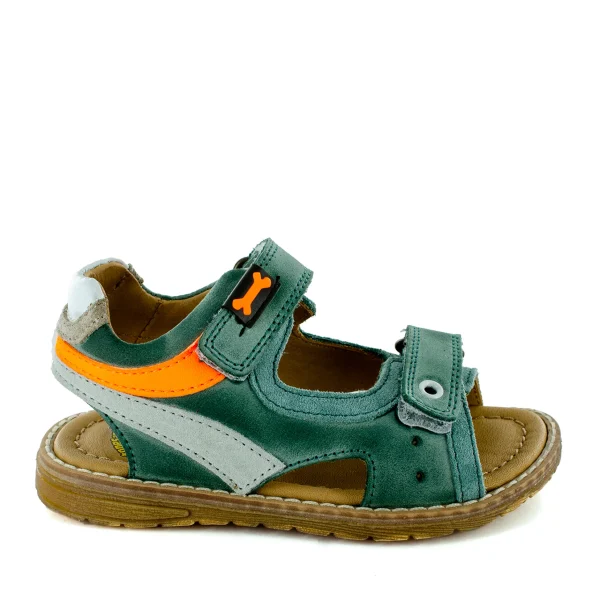 New vit oxide + orange fluo Sandalen