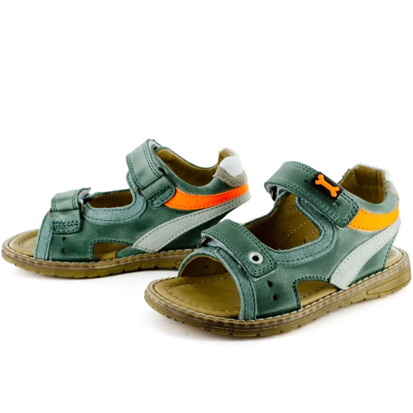 New vit oxide + orange fluo Sandalen