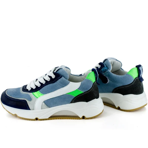 Fashion crs - calf blue + avio Lage Schoenen | Lage Schoenen