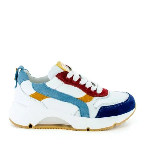 Online crs - calf white + blue Lage Schoenen | Lage Schoenen