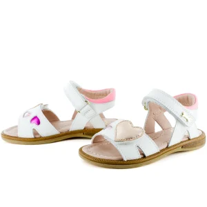 Sale calf - metal white Sandalen