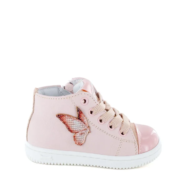 New calf l.rose Halfhoge Schoenen