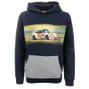 Fashion - GOLDEN navy + m.grey Hoodies