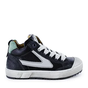 Best calf blue + off white Halfhoge Schoenen