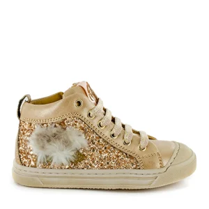 Best metal - glitter bronze Halfhoge Schoenen