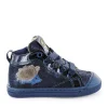 Clearance metal blue Halfhoge Schoenen