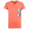 New - SHADES coral pink T-Shirts Korte Mouwen