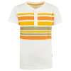 Hot - TRIOCOLOR off white + apricot T-Shirts Korte Mouwen