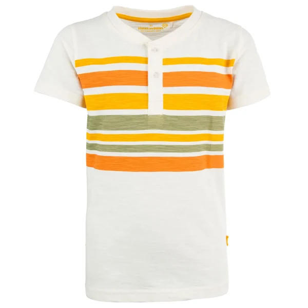 Hot - TRIOCOLOR off white + apricot T-Shirts Korte Mouwen