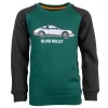 Hot - SILVER BULLET green + d.m.grey Sweaters | Sweaters Zonder Kap