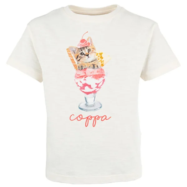 New - COPPA coral pink T-Shirts Korte Mouwen