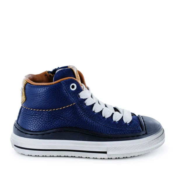 Fashion calf - crs blue Halfhoge Schoenen