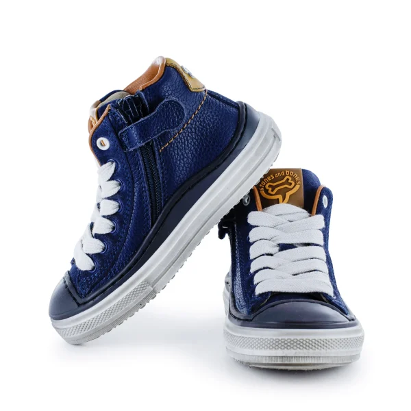 Fashion calf - crs blue Halfhoge Schoenen