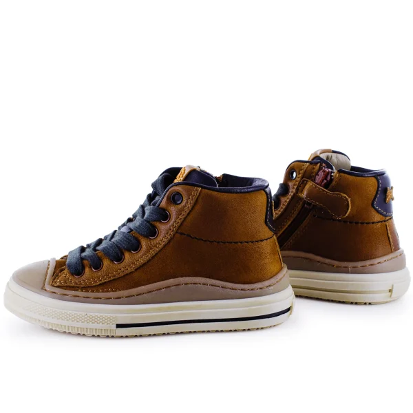 Outlet calf cuoio Halfhoge Schoenen