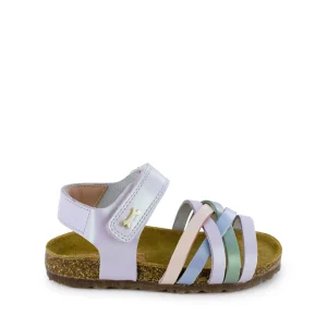 Sale calf perl lilac Sandalen