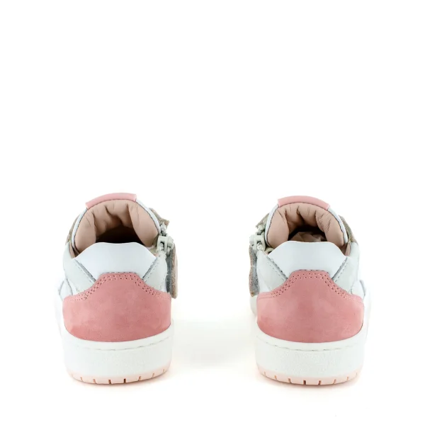 Clearance calf - crs off white + salmon Lage Schoenen