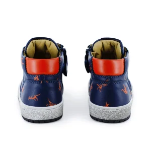 Clearance calf navy + brick Halfhoge Schoenen