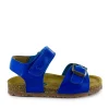 Online eco electric blue Sandalen