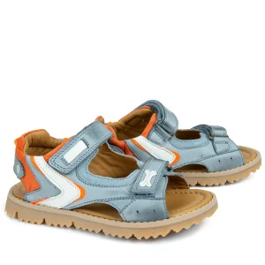 Discount calf steelblue + ivor Sandalen