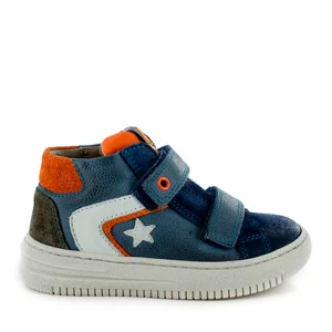 Fashion calf d.green + navy Halfhoge Schoenen