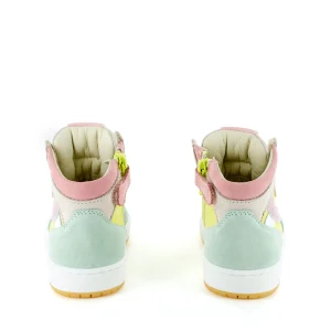 Fashion calf - crs lemon + mint Halfhoge Schoenen