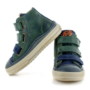 Best crs - nabuk d.green + navy Halfhoge Schoenen