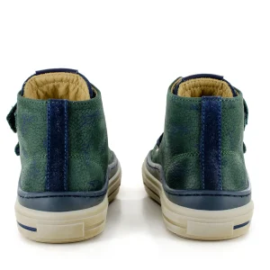 Best crs - nabuk d.green + navy Halfhoge Schoenen