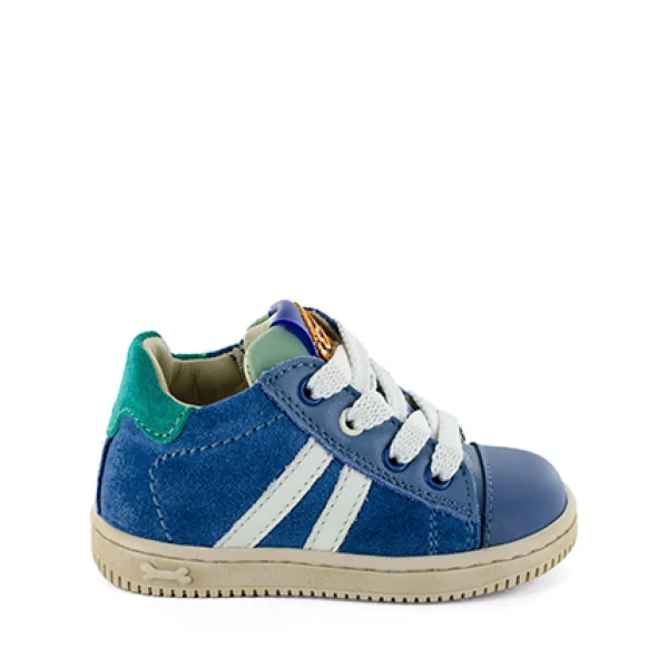 Outlet calf l.blue + milk Lage Schoenen